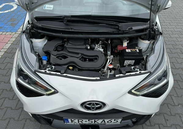 Toyota Aygo cena 44900 przebieg: 48003, rok produkcji 2018 z Radzionków małe 781